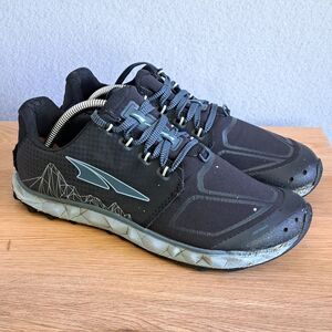 Altra Superior 4.5 Trail Running Shoes Women's 7.5 Black Hiking Training Sneaker